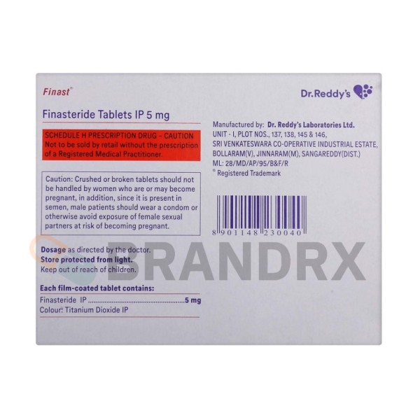 Finast 5 mg Dr. Reddy's Laboratories