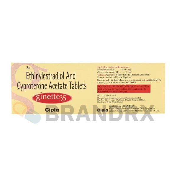 Ginette-35 2/0.035 mg Cipla