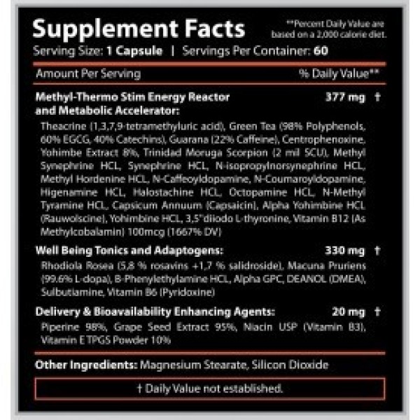 Revange Nutrition - THERMAL PRO V5 120 kapsul Revange Nutrition